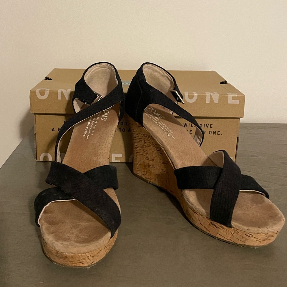 TOMS Wedge Sandals